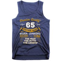 Vintage Dude The Man Myth Legend 65 Yrs 65th Birthday Shirt Tank Top