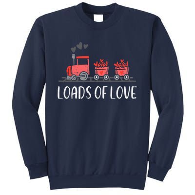 Valentines Day Train Loads Of Love Choo Sweatshirt