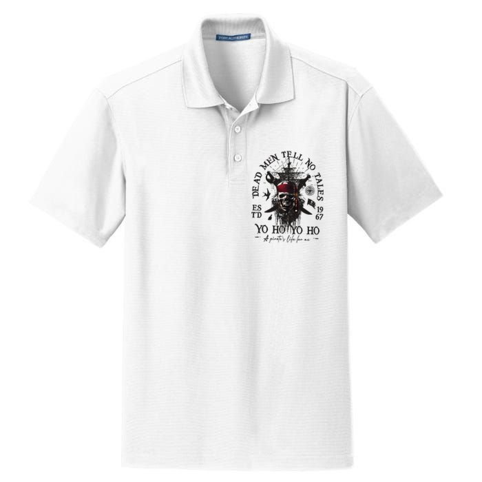 Vintage Dead Tell No Tales 1967 Dry Zone Grid Polo