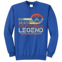 Vintage Dad The The Myth The Pickleball Legend Great Gift Sweatshirt