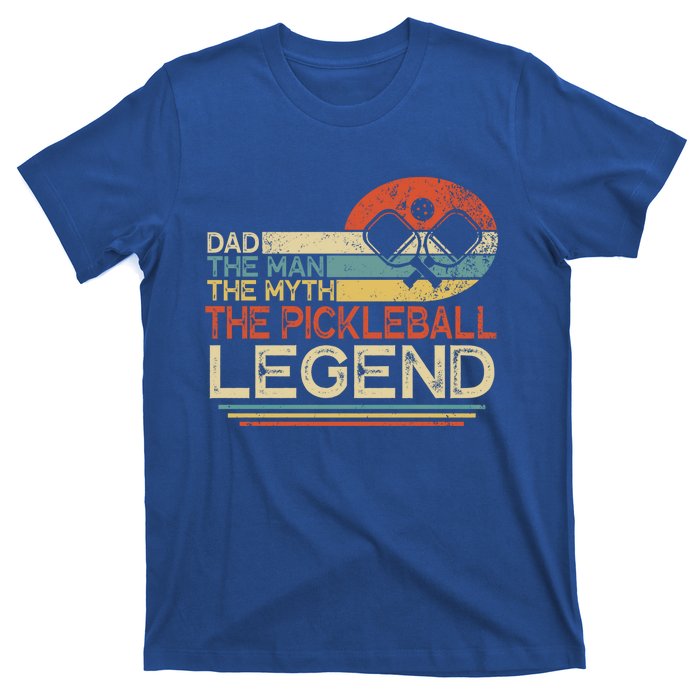 Vintage Dad The The Myth The Pickleball Legend Great Gift T-Shirt