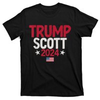 Vintage Distressed Trump Scott 2024 T-Shirt