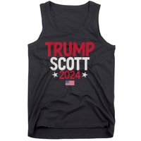 Vintage Distressed Trump Scott 2024 Tank Top