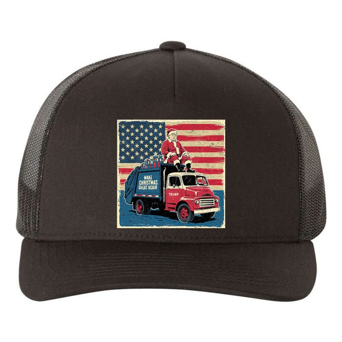 Vintage Donald Trump Xmas Truck Make Christmas Great Again Yupoong Adult 5-Panel Trucker Hat