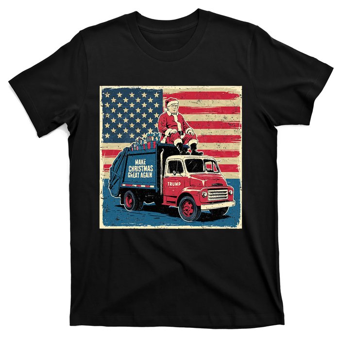 Vintage Donald Trump Xmas Truck Make Christmas Great Again T-Shirt