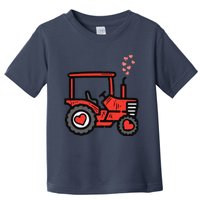 Valentines Day Tractor Truck Cute Farm Boy Toddlers Toddler T-Shirt