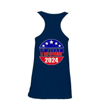 Vintage Donald Trump 2024 Front And Back Crest Ladies Essential Flowy Tank