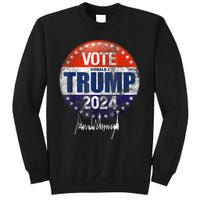 Vote Donald Trump For President 2024 America Back Sweatshirt