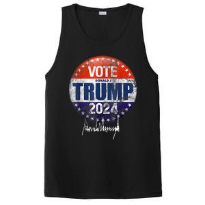 Vote Donald Trump For President 2024 America Back PosiCharge Competitor Tank