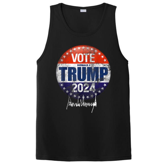 Vote Donald Trump For President 2024 America Back PosiCharge Competitor Tank