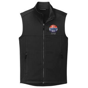 Vote Donald Trump For President 2024 America Back Collective Smooth Fleece Vest