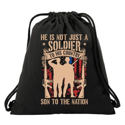 Veterans Day T Drawstring Bag