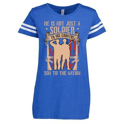 Veterans Day T Enza Ladies Jersey Football T-Shirt