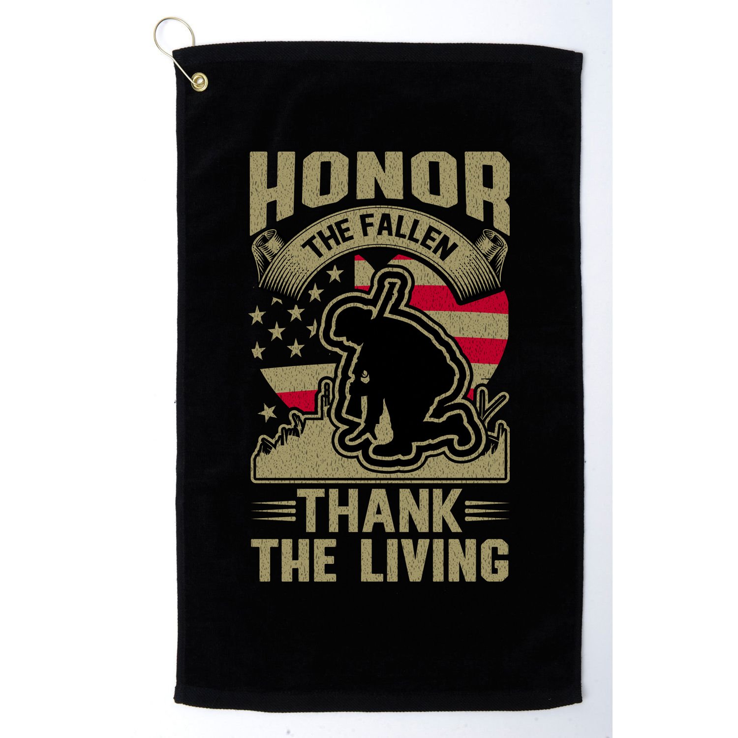 Veterans Day T Golf Towel