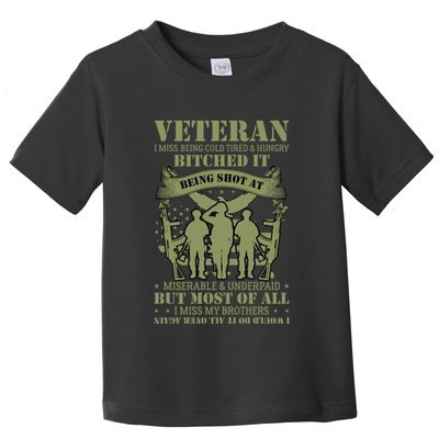 Veterans Day T Toddler T-Shirt
