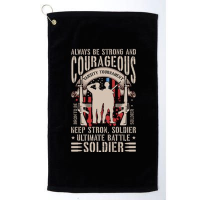 Veterans Day T Platinum Collection Golf Towel