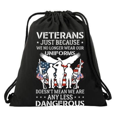 Veterans Day T Drawstring Bag