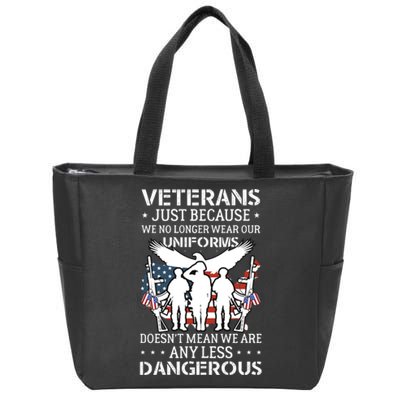 Veterans Day T Zip Tote Bag