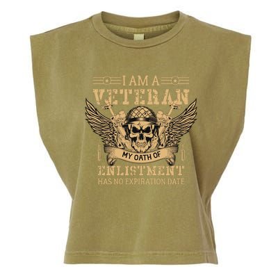 Veterans Day T Garment-Dyed Women's Muscle Tee