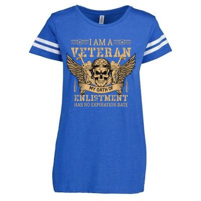 Veterans Day T Enza Ladies Jersey Football T-Shirt