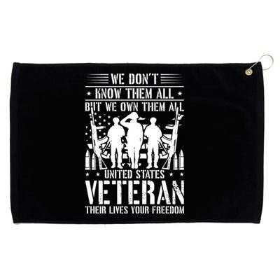 Veterans Day T Grommeted Golf Towel