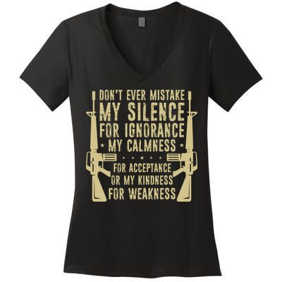 Veterans Day T Women's V-Neck T-Shirt
