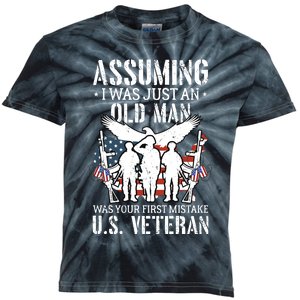 Veterans Day T Kids Tie-Dye T-Shirt