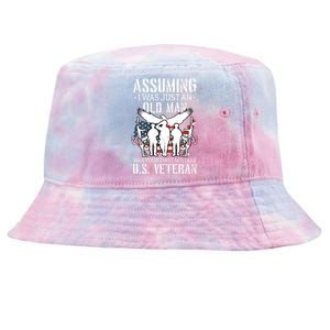 Veterans Day T Tie-Dyed Bucket Hat