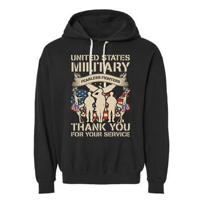 Veterans Day T Garment-Dyed Fleece Hoodie