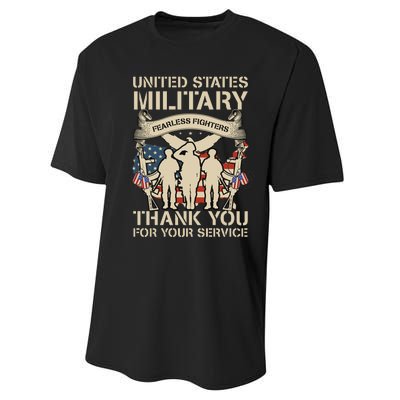 Veterans Day T Performance Sprint T-Shirt