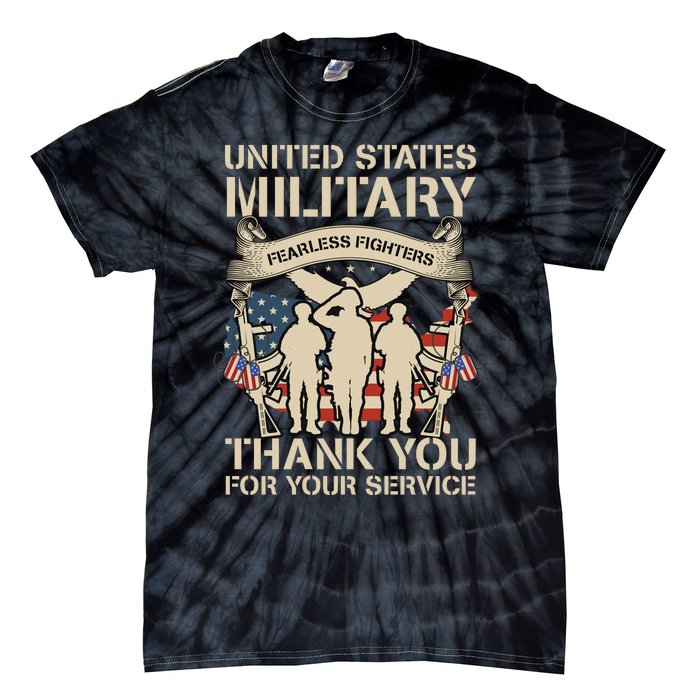 Veterans Day T Tie-Dye T-Shirt