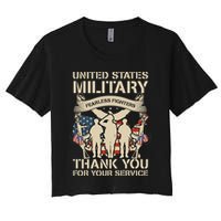 Veterans Day T Women's Crop Top Tee