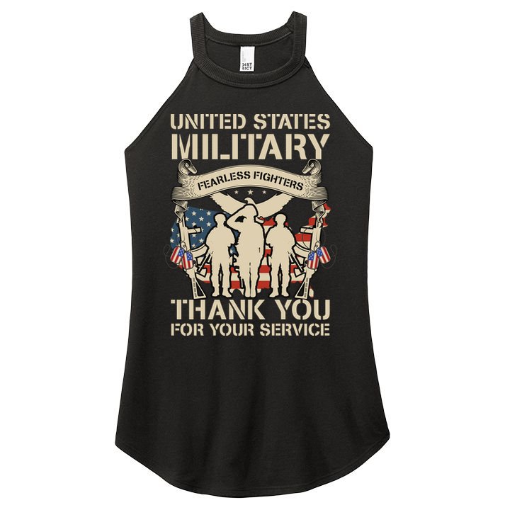 Veterans Day T Women's Perfect Tri Rocker Tank