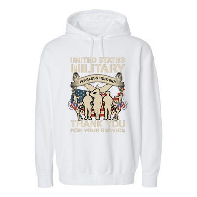 Veterans Day T Garment-Dyed Fleece Hoodie