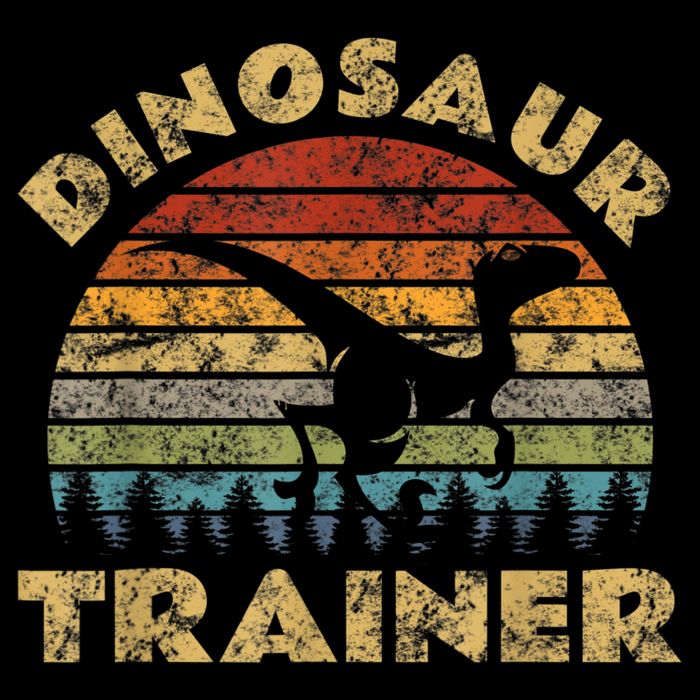 Vintage Dinosaur Trainer Halloween Costume Retro Sunset Dino Doggie Tank