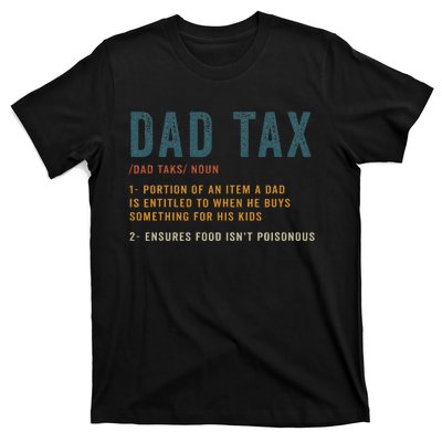 Vintage Dad Tax Definition  Funny Father's Day T-Shirt