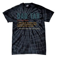 Vintage Dad Tax Definition  Funny Father's Day Tie-Dye T-Shirt