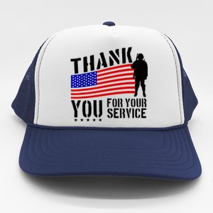 Veterans Day Thank You For Your Service Trucker Hat