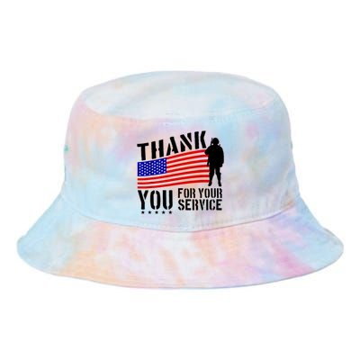 Veterans Day Thank You For Your Service Tie Dye Newport Bucket Hat