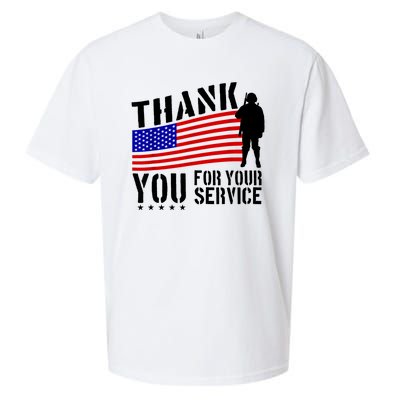 Veterans Day Thank You For Your Service Sueded Cloud Jersey T-Shirt