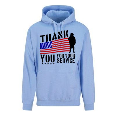 Veterans Day Thank You For Your Service Unisex Surf Hoodie