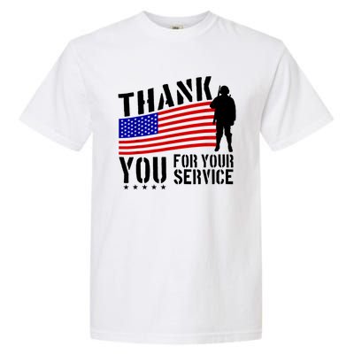 Veterans Day Thank You For Your Service Garment-Dyed Heavyweight T-Shirt