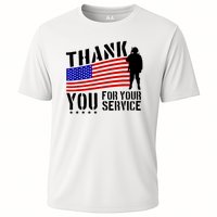 Veterans Day Thank You For Your Service Cooling Performance Crew T-Shirt