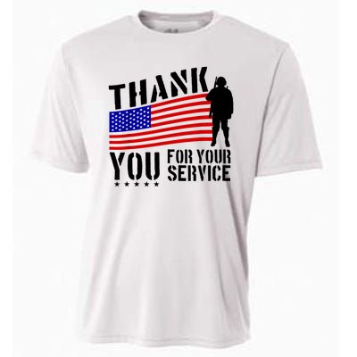 Veterans Day Thank You For Your Service Cooling Performance Crew T-Shirt