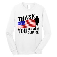 Veterans Day Thank You For Your Service Long Sleeve Shirt