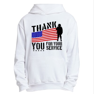 Veterans Day Thank You For Your Service Urban Pullover Hoodie