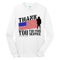 Veterans Day Thank You For Your Service Tall Long Sleeve T-Shirt