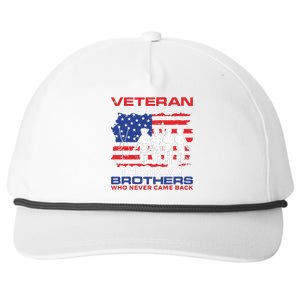 Veteran Don't Thank Me Snapback Five-Panel Rope Hat