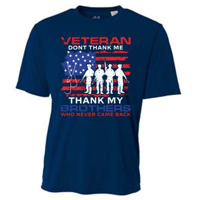 Veteran Don't Thank Me Cooling Performance Crew T-Shirt