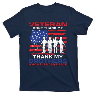 Veteran Don't Thank Me T-Shirt